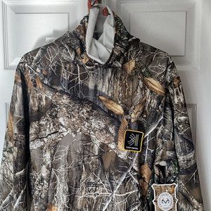 Realtree Edge Pullover Hoodie with Neck Gaiter *NWT M(38-40)